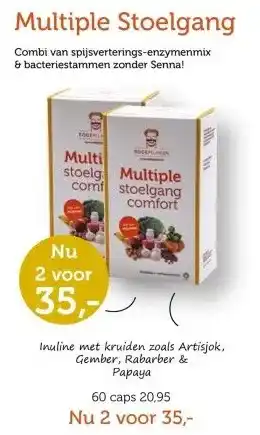 De Rode Pilaren Multiple Stoelgang aanbieding