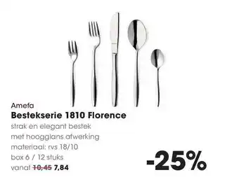 HANOS Amefa Bestekserie 1810 Florence aanbieding