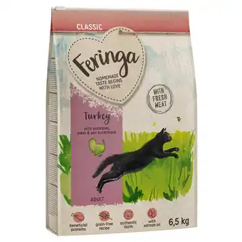 Zooplus 6,5kg Adult Classic Kalkoen Feringa Kattenvoer aanbieding