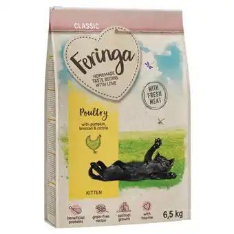 Zooplus 6,5kg Kitten Classic Gevogelte Feringa Kattenvoer aanbieding