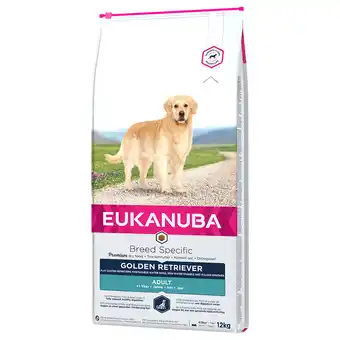 Zooplus 10% Korting! Eukanuba breed Honden droogvoer - 12 kg Adult Golden Retriever aanbieding