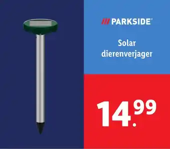 Lidl Parkside solar dierenverjager aanbieding