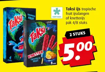 Boni Taksi ijs 2 STUKS aanbieding