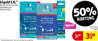 Kruidvat Liquid I.V. 3 stick aanbieding
