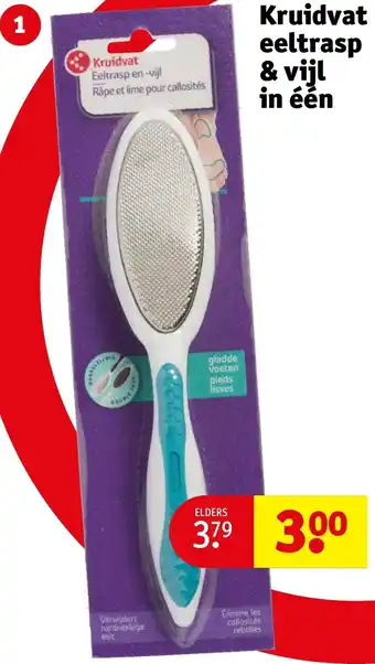 Kruidvat eeltrasp & vijl in één aanbieding