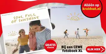 Kruidvat Bij een CEWE fotoboek XL aanbieding