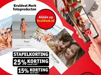 Kruidvat Merk fotoproducten aanbieding