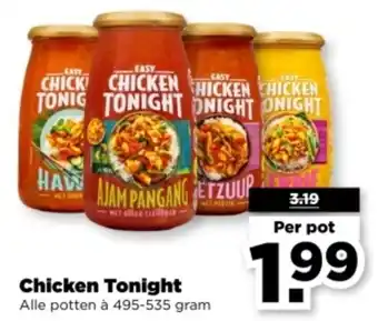 PLUS Chicken Tonight 495-535g aanbieding
