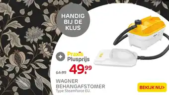 Praxis WAGNER BEHANGAFSTOMER aanbieding