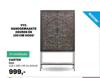 Trendhopper Carter Kast aanbieding