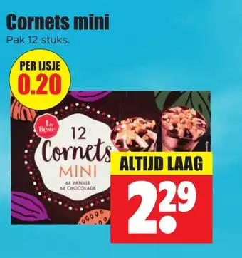 Dirk Cornets mini 12 stuks aanbieding
