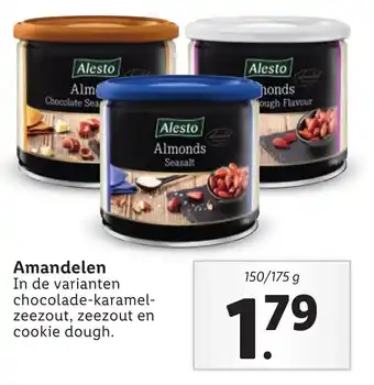 Lidl Alesto Amandelen 150/175g aanbieding