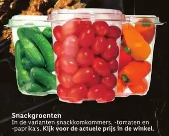 Lidl Snackgroenten aanbieding