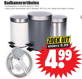 Dirk Badkamerartikelen aanbieding