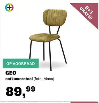 Trendhopper Geo Eetkamerstoel aanbieding