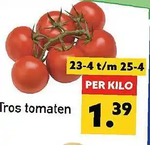 Tanger Markt Tros Tomaten aanbieding