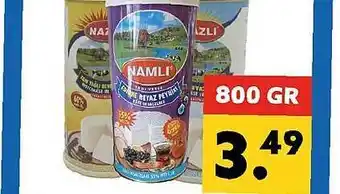 Tanger Markt Namli Feta Kaas Tam Yagli En Edirne 800gr aanbieding