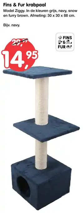 Maxi Zoo Fins & Fur krabpaal aanbieding