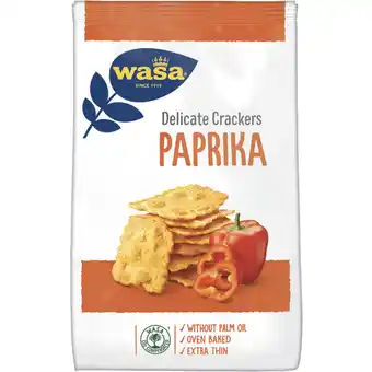 Albert Heijn Wasa Delicate crackers paprika aanbieding