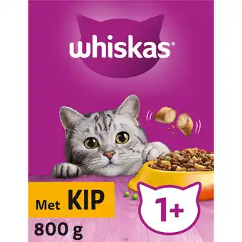 Albert Heijn Whiskas 1+ Brokken met kip aanbieding
