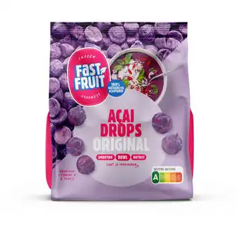 Albert Heijn Fast Fruit Acai drops original aanbieding