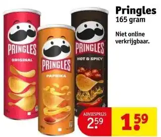 Kruidvat Pringles aanbieding