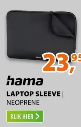 Expert Hama laptop sleeve neoprene aanbieding