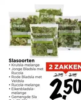 Vomar Voordeelmarkt Slasoorten aanbieding