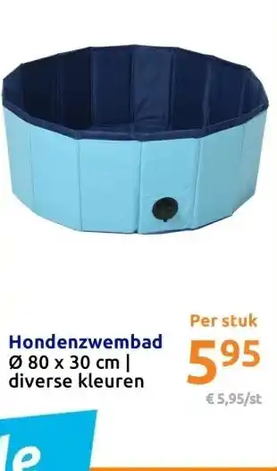 Action Hondenzwembad aanbieding