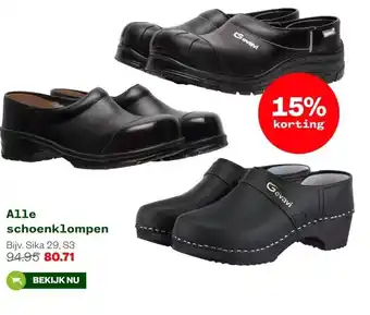 Welkoop Alle schoenklompen aanbieding