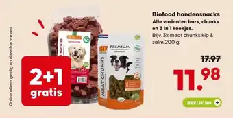Pets Place Biofood hondensnacks aanbieding
