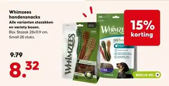 Pets Place Whimzees hondensnacks aanbieding