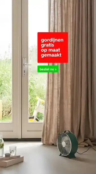 HEMA gordijnen gratis op maat gemaakt aanbieding