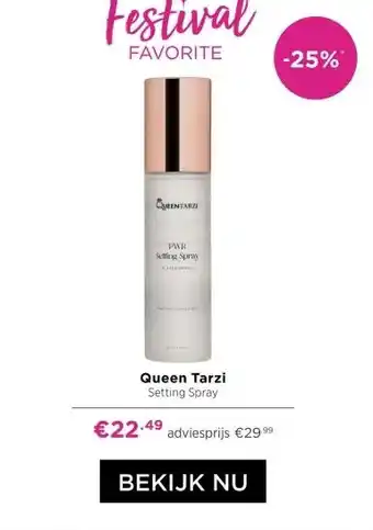 ICI Paris XL Queen Tarzi Setting Spray aanbieding