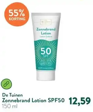 Holland & Barrett Zonnebrand Lotion SPF50 aanbieding