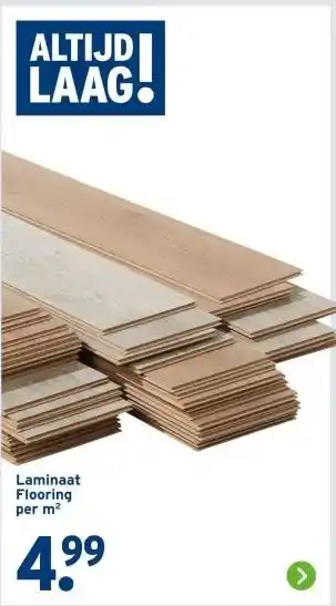 GAMMA Laminaat Flooring per m² aanbieding