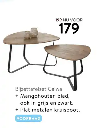 Profijt Meubel Bijzettafelset Calwa aanbieding