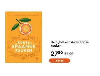 The Read Shop De bijbel van de Spaanse keuken aanbieding