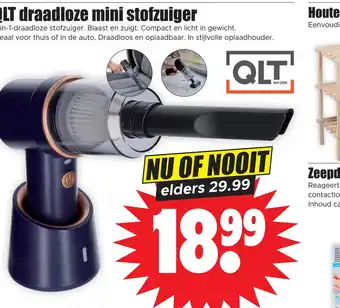 Dirk OLT draadloze mini stofzuiger aanbieding