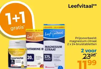 Trekpleister Leefvitaal** aanbieding