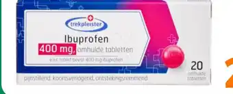 Trekpleister Trekpleister ibuprofen 400 mg** aanbieding