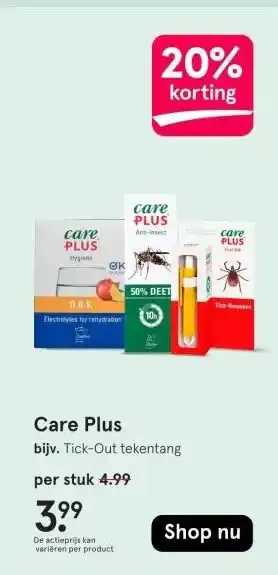 Etos Care Plus aanbieding