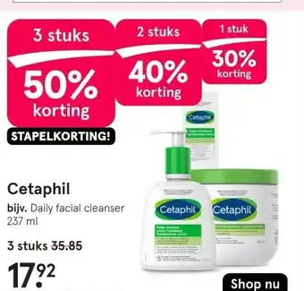 Etos Cetaphil aanbieding