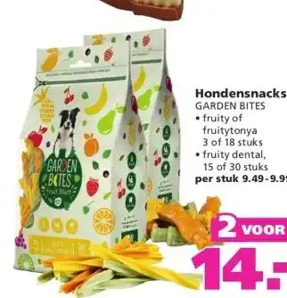 Ranzijn Hondensnacks GARDEN BITES aanbieding