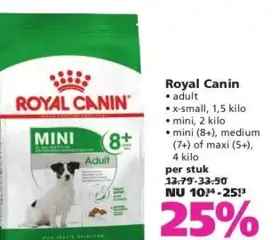 Ranzijn Royal Canin aanbieding