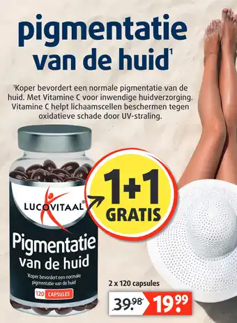 Lucovitaal pigmentatie van de huid aanbieding