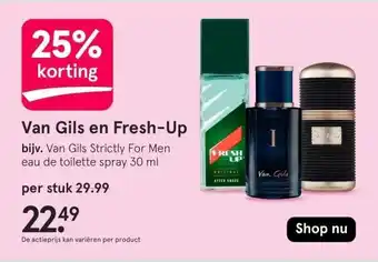 Etos Van Gils en Fresh-Up aanbieding