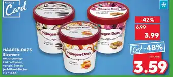 Kaufland DE HÄAGEN-DAZS Eiscreme aanbieding