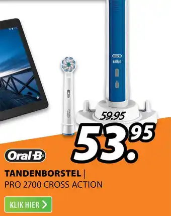 Expert Oral-B Tandenborstel | PRO 2700 Cross Action aanbieding