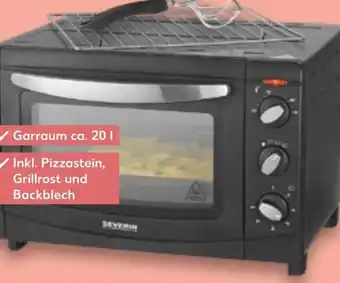 Kaufland DE SEVERIN Back- und Toastofen >>TO 9560 aanbieding